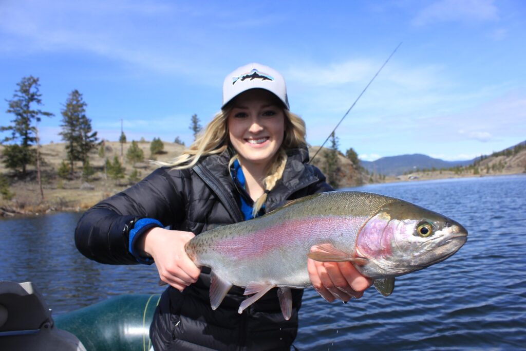 Maddie with rainbow. Brennan Lund. 