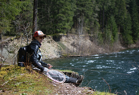 Fly Fishing on Vancouver Island