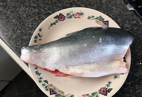 Cleaned kokanee ready to cook. | Steve Maricle.